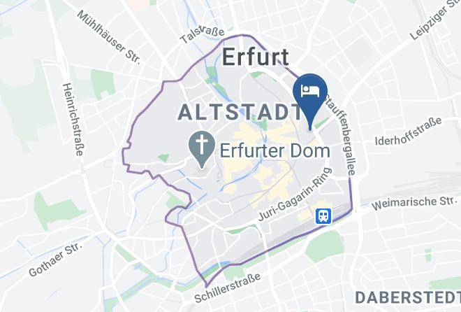 Erfurt - Radisson Blu Hotel Erfurt Maps