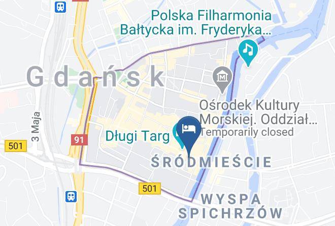 Gdansk - Radisson Blu Hotel Gdansk Maps
