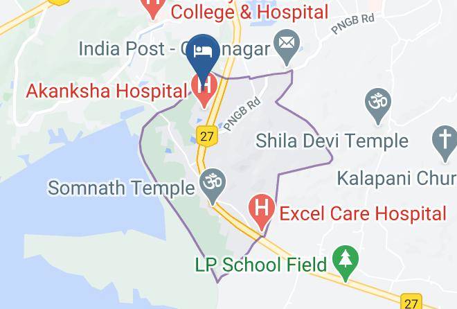 Radisson Blu Hotel Guwahati Map