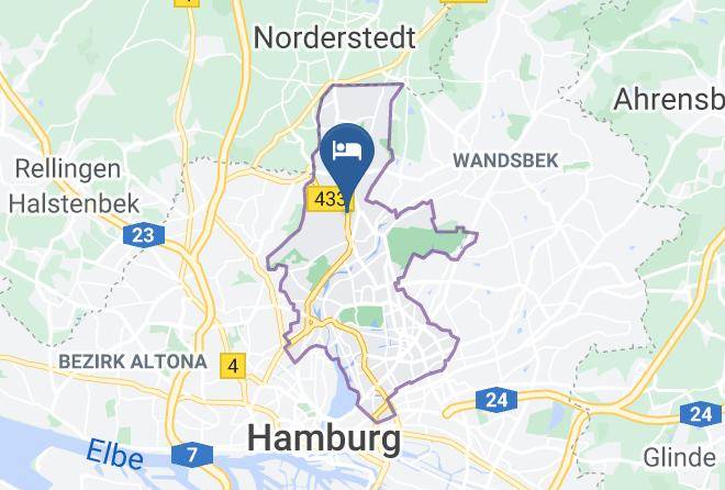 Stadt Hamburg - Radisson Blu Hotel Hamburg Flughafen Maps