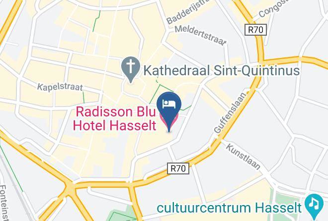 Limburg - Radisson Blu Hotel Hasselt Maps
