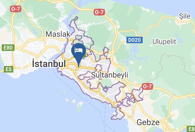Radisson Blu Hotel Istanbul Asia Map