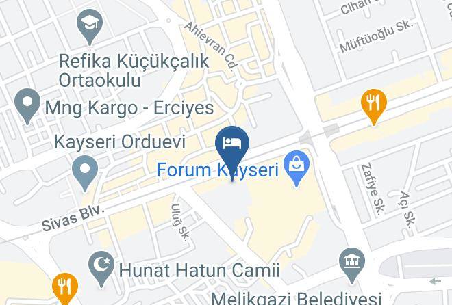 Melikgazi - Radisson Blu Hotel Kayseri Maps