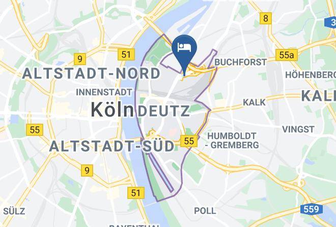 Cologne - Radisson Blu Hotel Cologne Maps