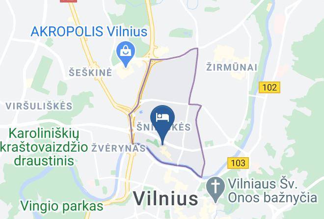 Vilnius - Radisson Blu Hotel Lietuva Maps