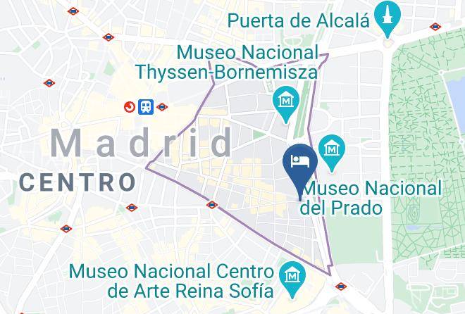 Madrid - Radisson Blu Hotel Madrid Prado Maps