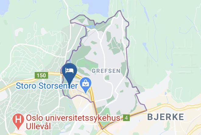 Radisson Blu Hotel Nydalen Oslo Map