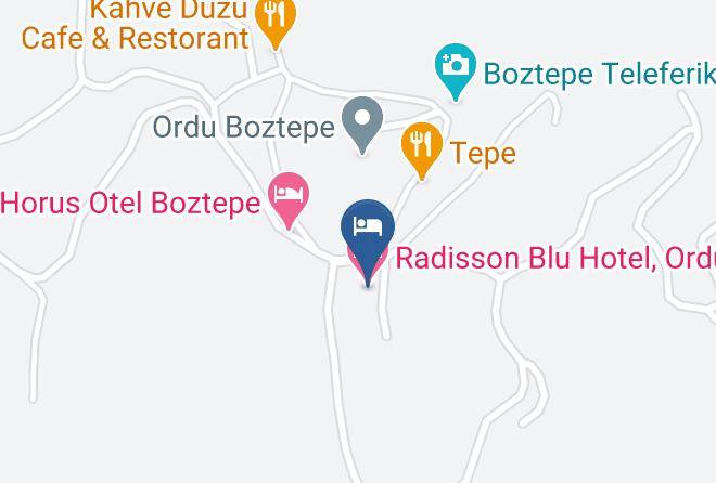 Ordu - Radisson Blu Hotel Ordu Maps