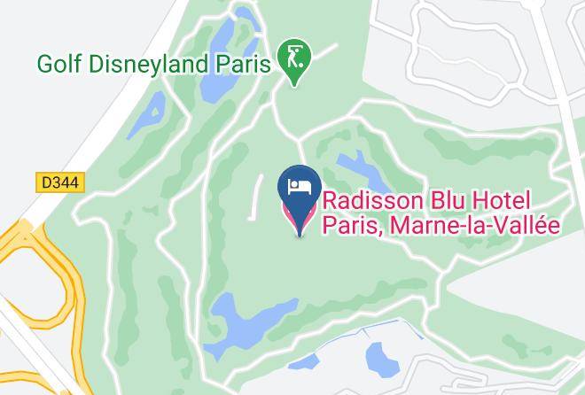 Seine Et Marne - Radisson Blu Hotel Paris Marne La Vallee Maps