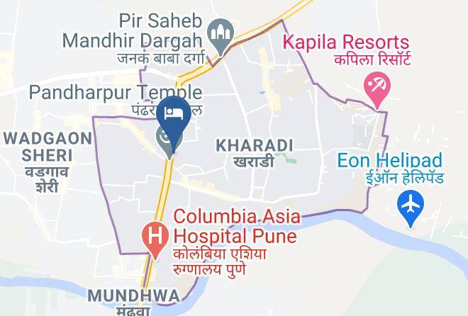 Pune - Radisson Blu Hotel Pune Kharadi Maps
