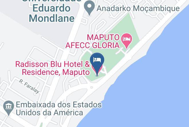 Maputo - Radisson Blu Hotel & Residence Maputo Maps