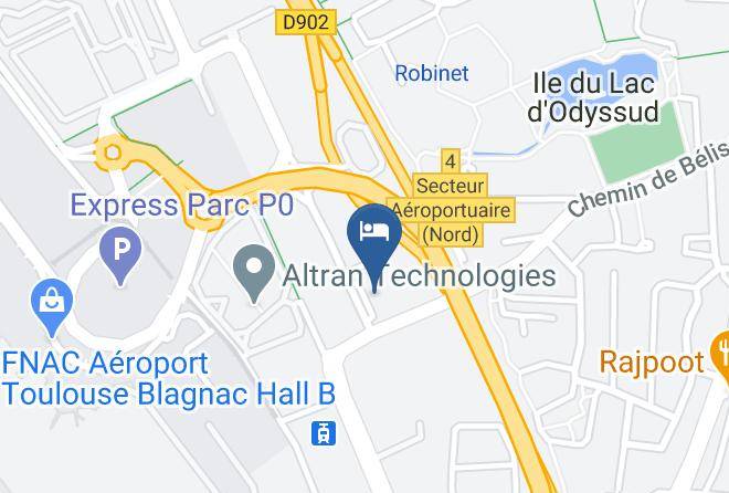 Haute Garonne - Radisson Blu Hotel Toulouse Airport Maps