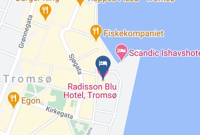 Tromso - Radisson Blu Hotel Tromso Maps