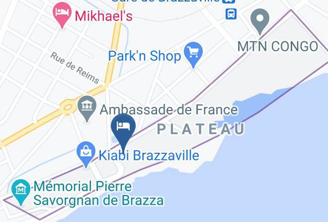 Brazzaville - Radisson Blu M'bamou Palace Hotel Brazzaville Maps