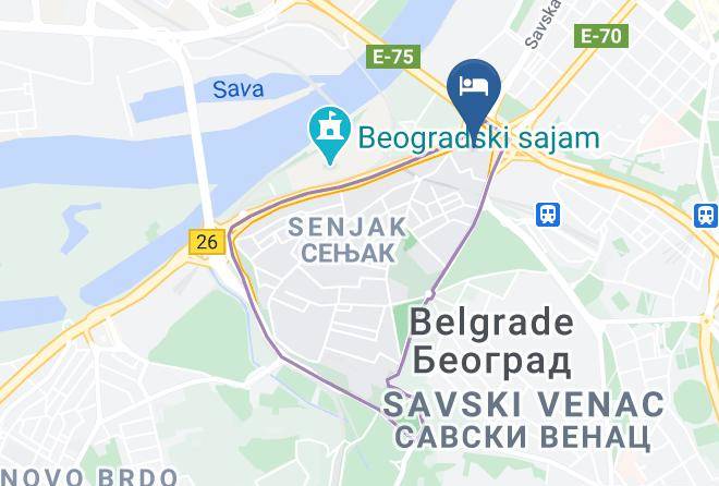 Belgrade City - Radisson Collection Hotel Old Mill Belgrade Maps