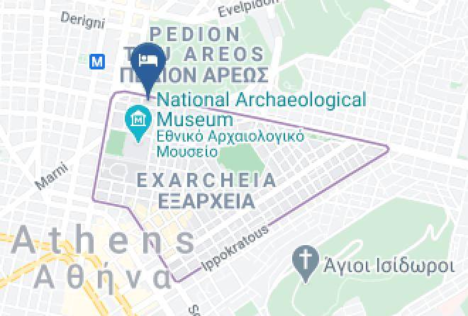 Central Athens - Radisson Blu Park Hotel Athens Maps