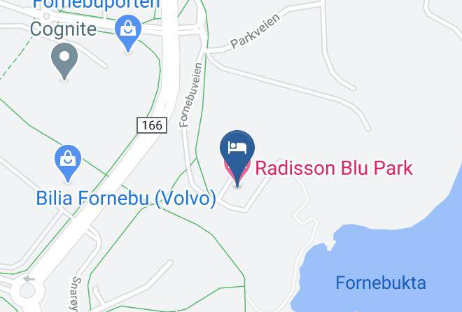 Radisson Blu Park Hotel Oslo Map