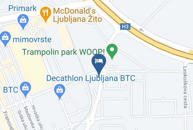 Ljubljana - Radisson Blu Plaza Hotel Ljubljana Maps