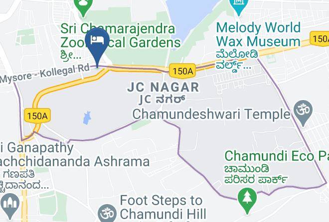 Mysore - Radisson Blu Plaza Hotel Mysore Maps