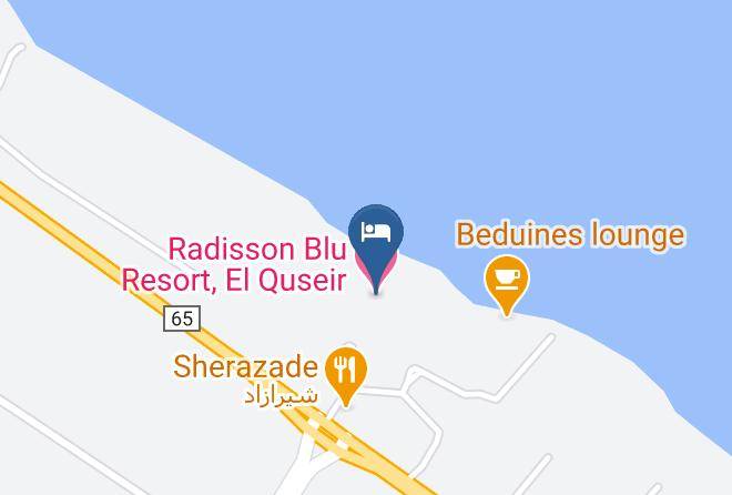 El Qoseir - Radisson Blu Resort El Quseir Maps