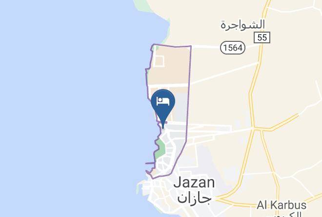 Jazan - Radisson Blu Resort Jizan Maps