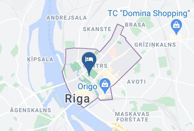Riga - Radisson Blu Ridzene Hotel Maps