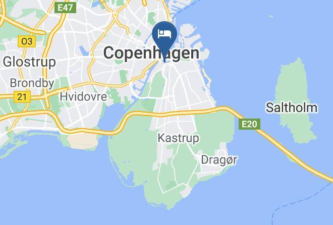Kobenhavn - Radisson Blu Scandinavia Hotel Copenhagen Maps