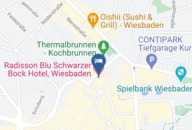 Wiesbaden - Radisson Blu Schwarzer Bock Hotel Wiesbaden Maps
