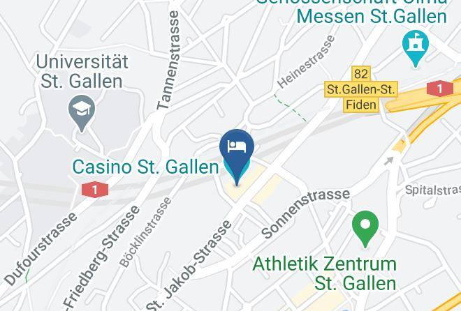 Sankt Gallen - Radisson Blu Hotel St. Gallen Maps