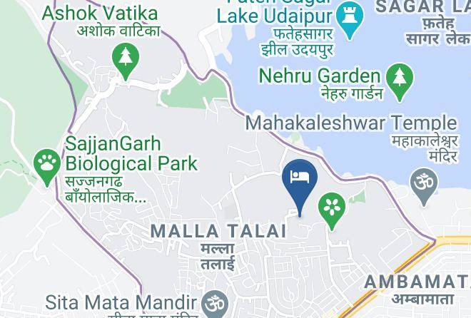 Udaipur - Radisson Blu Udaipur Palace Resort And Spa Maps
