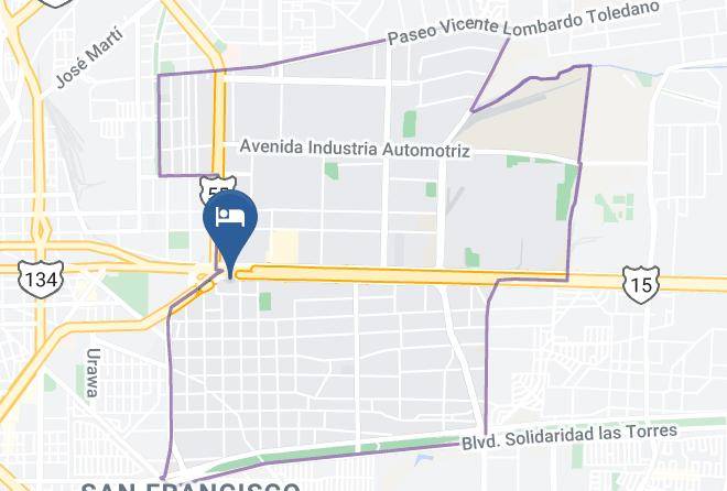 Toluca - Radisson Del Rey Toluca Maps