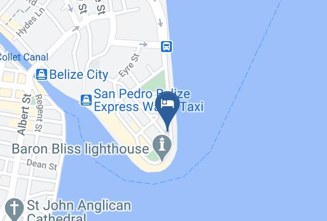 Belize - The Marina At Fort George Hotel & Spa Maps