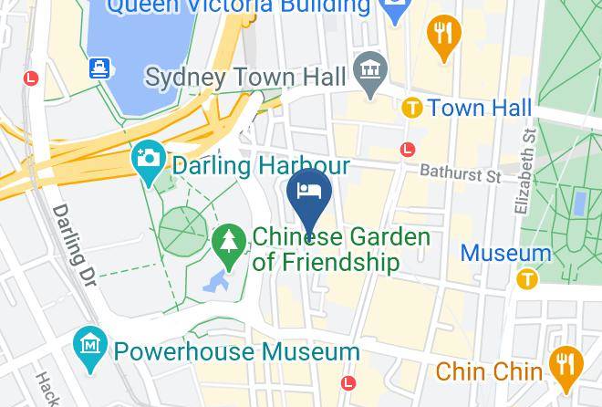 Sydney - Rydges Darling Square Apartment Hotel Maps