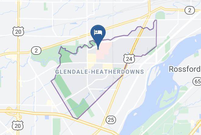 Lucas - Radisson Hotel At The University Of Toledo Maps