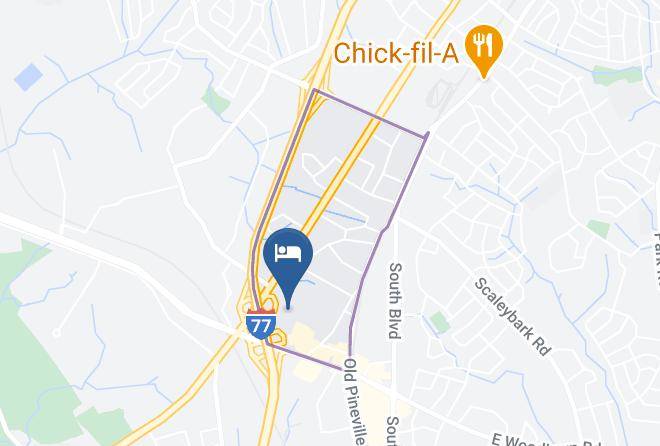 Mecklenburg - Radisson Hotel Charlotte Airport Maps