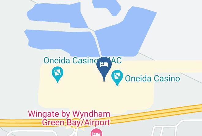 Brown - Radisson Hotel & Conference Center Green Bay Maps