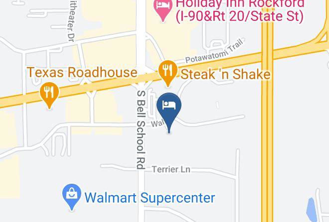 Winnebago - Radisson Hotel & Conference Center Rockford Maps