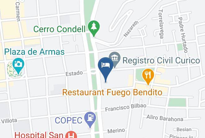 Curico Province - Radisson Hotel Curico Maps