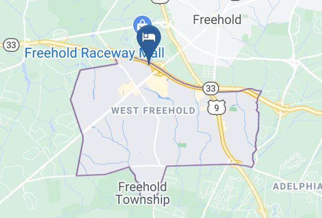 Monmouth - Radisson Hotel Freehold Maps