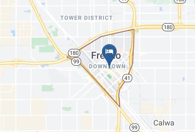 Fresno - Radisson Hotel Fresno Conference Center Maps