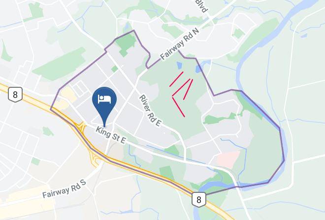 Waterloo - Radisson Hotel Kitchener Waterloo Maps