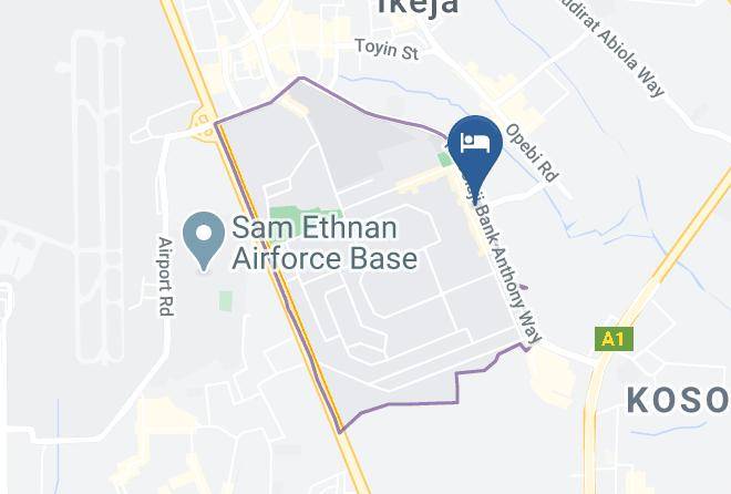 Kosofe - Radisson Hotel Lagos Ikeja Maps