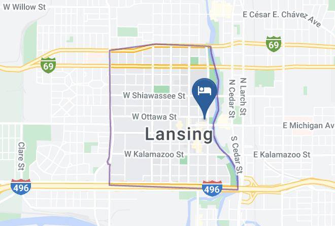 Ingham County - Radisson Hotel Lansing At The Capitol Maps