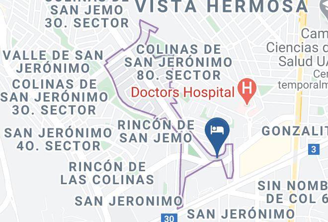 Monterrey - Radisson Hotel Monterrey San Jeronimo Maps