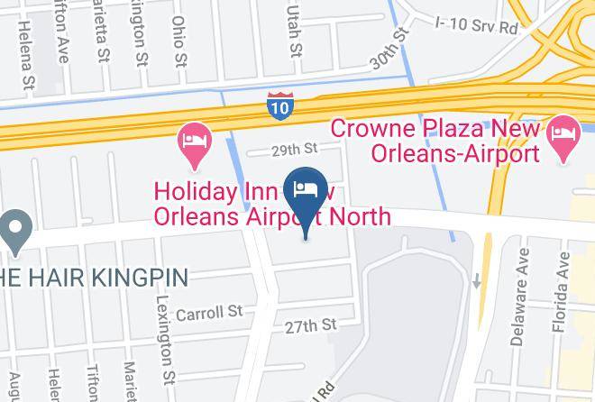 Jefferson Par - Radisson Hotel New Orleans Airport Maps