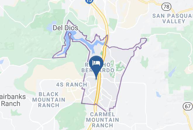 San Diego - Radisson Hotel San Diego Rancho Bernardo Maps
