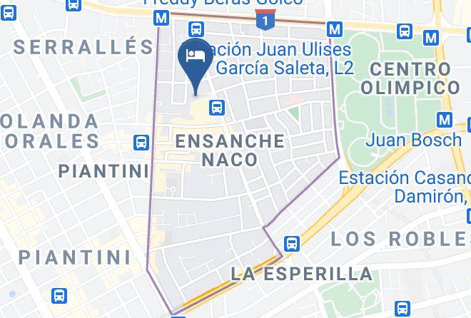 Santo Domingo De Guzman - Radisson Hotel Santo Domingo Maps
