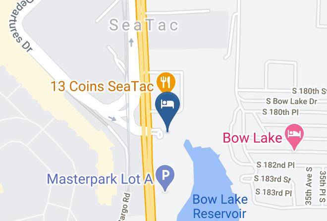 King - Radisson Hotel Seattle Airport Maps