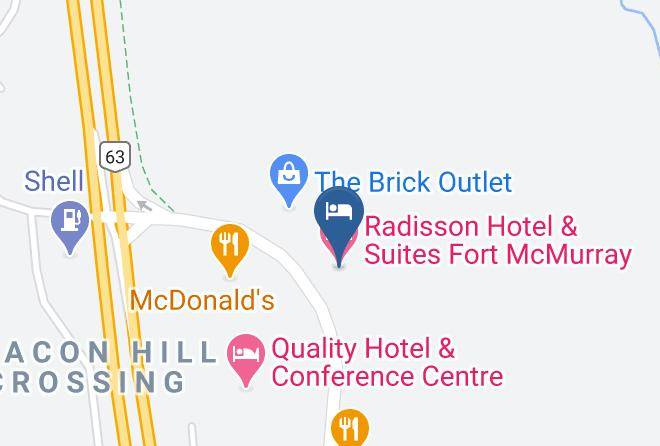 Division 16 - Radisson Hotel & Suites Fort Mcmurray Maps