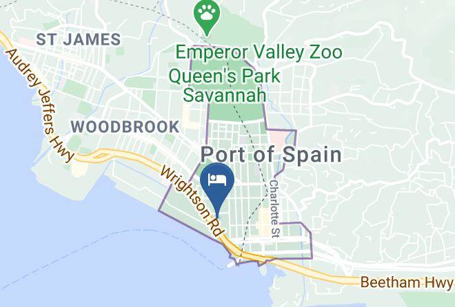 Radisson Hotel Trinidad Map